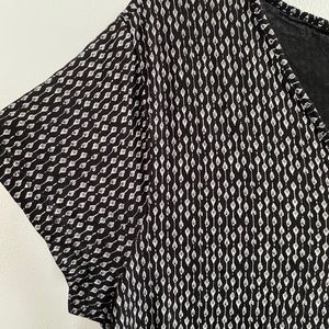 Black and white h&m dress